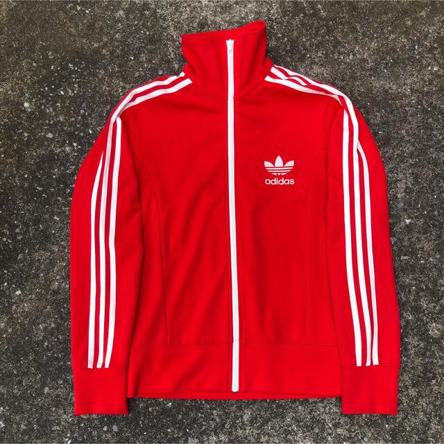 90s Vintage adidas トラックジャケット レッド y2k ATP 超安い品質