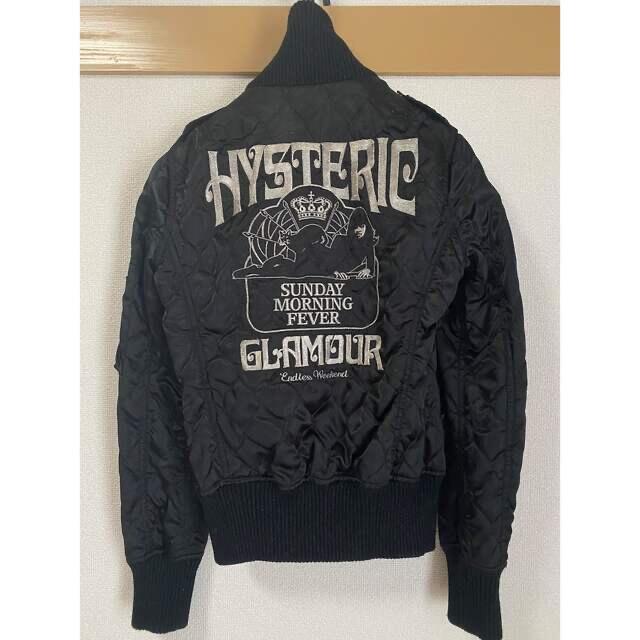 HYSTERIC GLAMOUR ヒステリックグラマー　キルティング ブルゾン