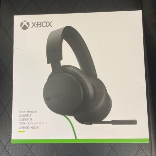 エックスボックス(Xbox)のMicrosoft ステレオヘッドセット(ヘッドフォン/イヤフォン)