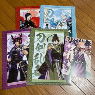 刀剣乱舞 クリアファイル 4種 + ノート 1冊(クリアファイル)