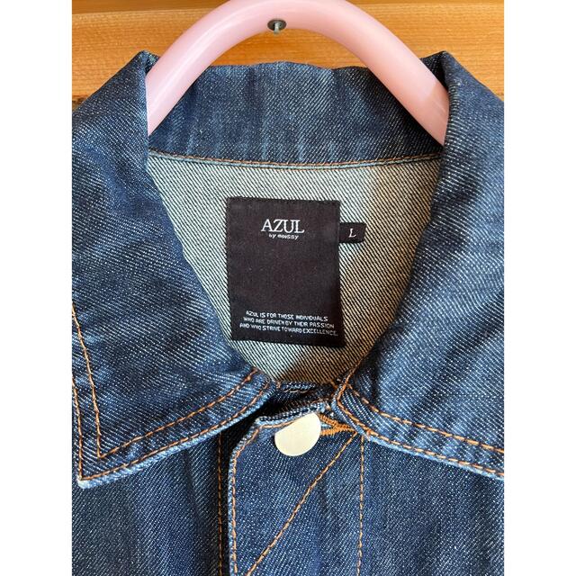 AZUL by moussy(アズールバイマウジー)のアズールジャケット レディースのジャケット/アウター(Gジャン/デニムジャケット)の商品写真