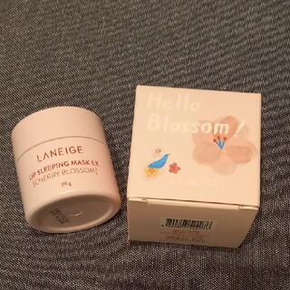 ラネージュ(LANEIGE)のラネージュ　リップスリーピングマスク　限定　桜エディション　チェリーブロッサム(リップケア/リップクリーム)