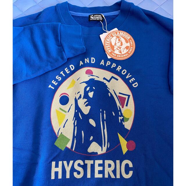 正規店購入 新品 HYSTERIC GLAMOUR トレーナー　ブルー