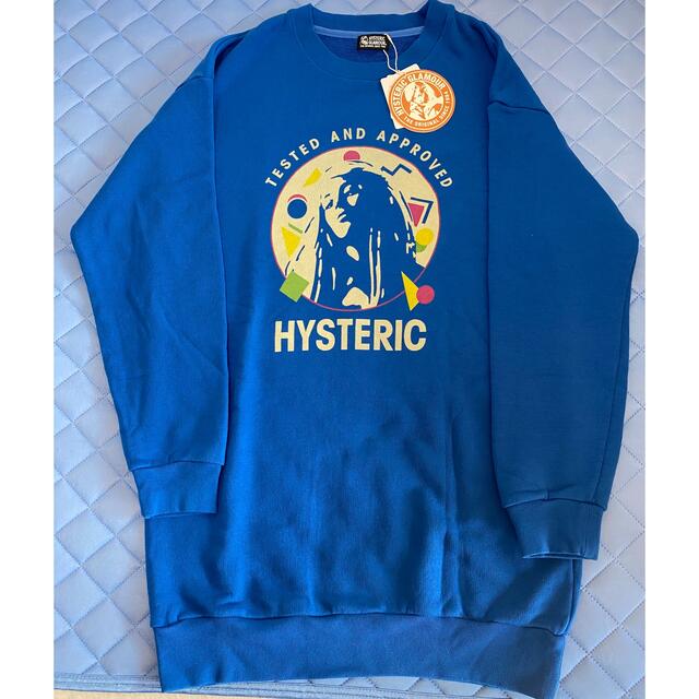 正規店購入 新品 HYSTERIC GLAMOUR トレーナー　ブルー 4