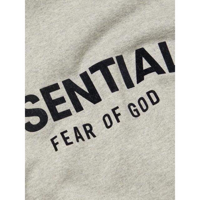 FEAR OF GOD(フィアオブゴッド)のエッセンシャルズ ダーク ヘザーオートミール パーカー  フーディー M メンズのトップス(パーカー)の商品写真