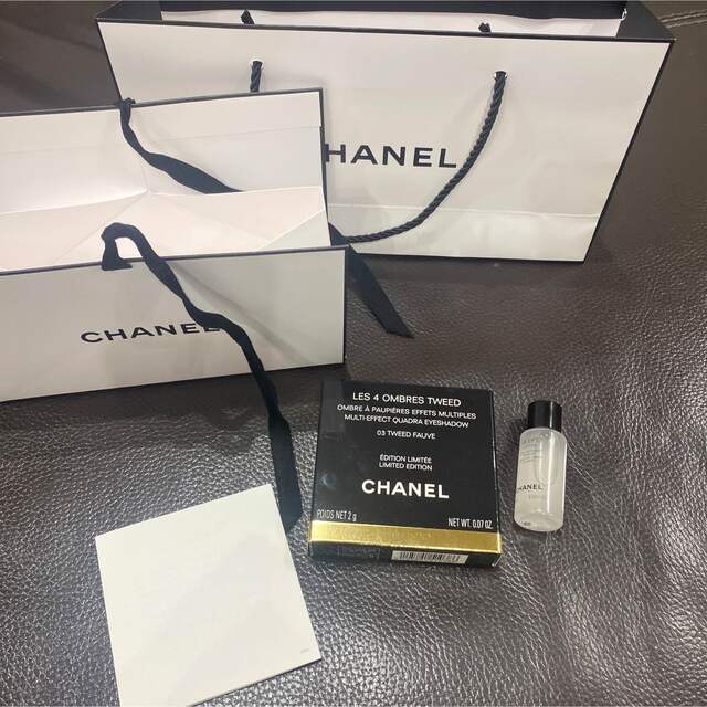 CHANEL(シャネル)の最終値下げ！シャネル アイシャドウ レ キャトル オンブル ツイード 03 コスメ/美容のベースメイク/化粧品(アイシャドウ)の商品写真