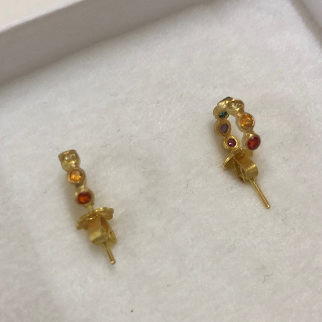 予約販売品】 marie helene de taillac マルチカラー ピアス ピアス