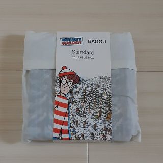 バグゥ(BAGGU)のBAGGU バグー Standard ウォーリー エコバッグ スキー柄(エコバッグ)