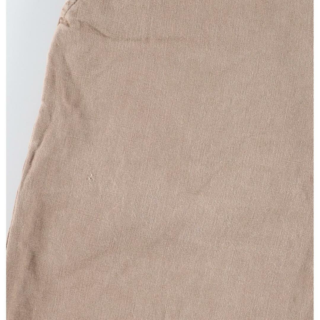 Ralph Lauren(ラルフローレン)の古着 90年代 ラルフローレン Ralph Lauren CHAPS チャップス ツータック コットン×リネンショーツ ショートパンツ メンズw35 ヴィンテージ /eaa182356 メンズのパンツ(ショートパンツ)の商品写真