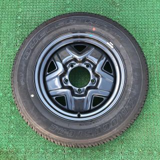 スズキ(スズキ)の【スズキ 純正】ジムニーJB64W スチール　175/80R16 1本！新車外し(タイヤ・ホイールセット)