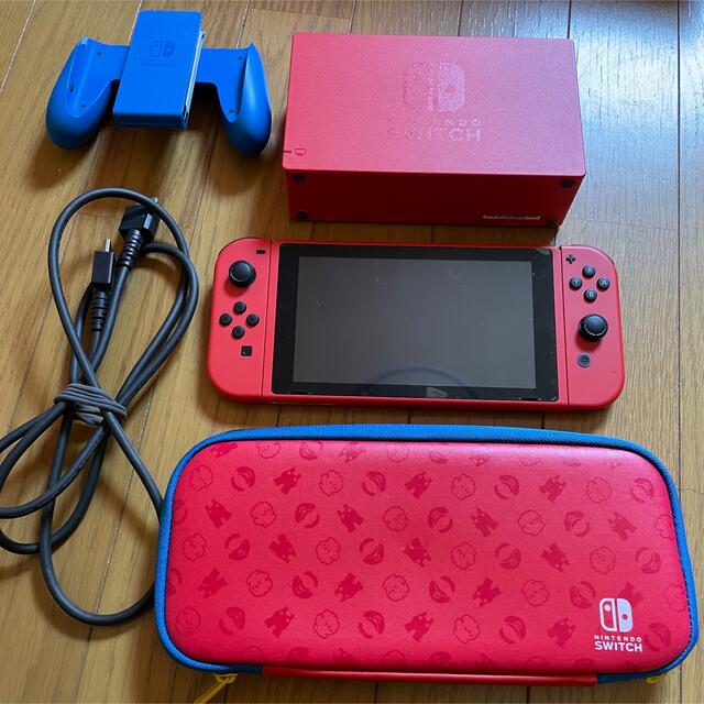 Nintendo Switch - Nintendo Switch 本体 マリオレッド×ブルーセットの ...