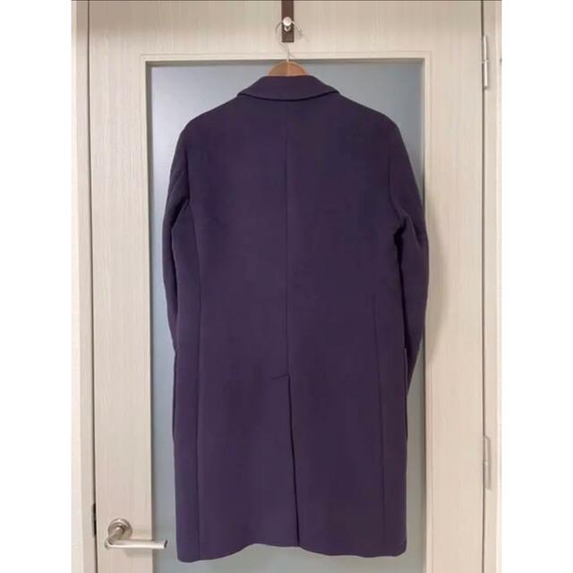 ✨極美品✨ N.HOOLYWOOD エヌハリウッド 紫 チェスターコート 高級品