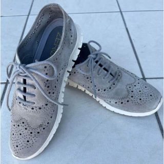 コールハーン(Cole Haan)の【COLE HAAN 】コールハーン　ZEROGRAND スウェードスニーカー(スニーカー)