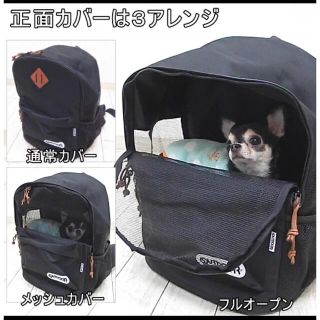 OUTDOOR リュック キャリー メッシュ Mサイズ(犬)