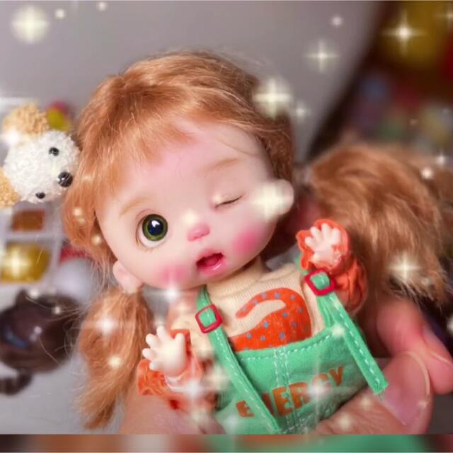オビツ11ドールヘッド　Ob11ドールヘッド ハンドメイドのぬいぐるみ/人形(人形)の商品写真
