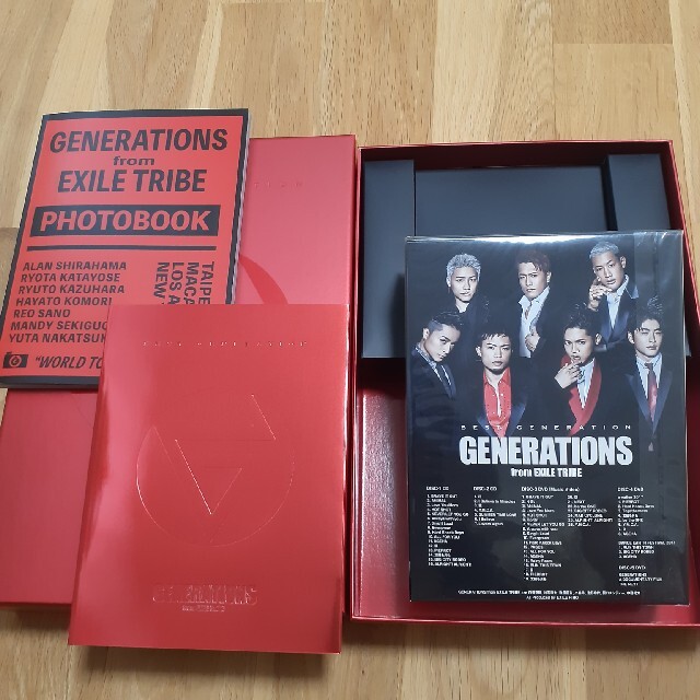 GENERATIONS(ジェネレーションズ)のGENERATIONSベストアルバムおまけ付き エンタメ/ホビーのCD(ポップス/ロック(邦楽))の商品写真