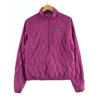 パタゴニア(patagonia)の古着 00年製 パタゴニア Patagonia ナノパフプルオーバー 84025S0 キルティングプルオーバー レディースM /eaa097107(ダウンジャケット)