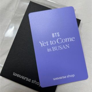 BTS 釜山コン Yet to Come ラキドロ トレカ ユンギ SUGA