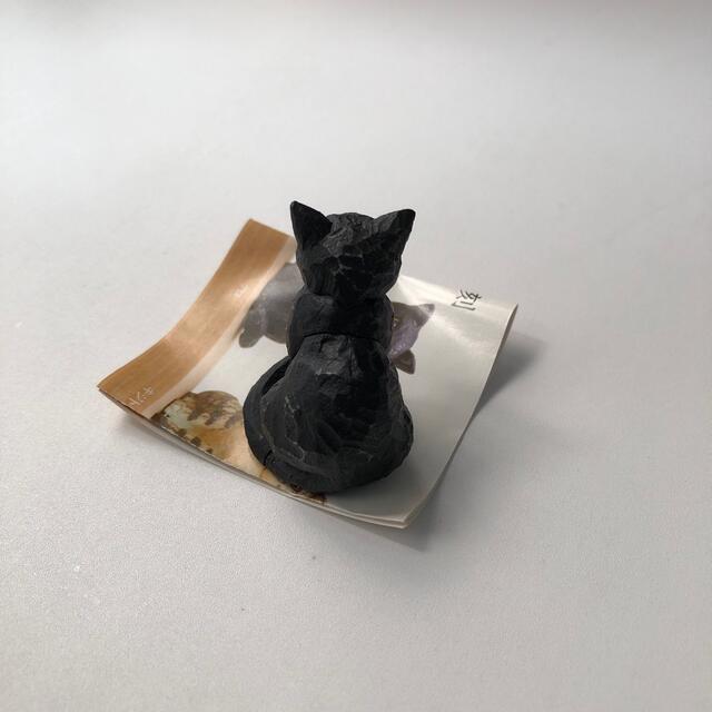 はしもとみお　猫の彫刻 エンタメ/ホビーのフィギュア(その他)の商品写真