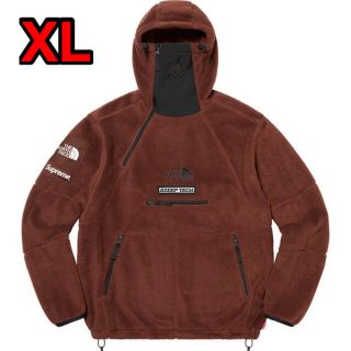 【送料込み】Supreme × TNF コラボフリースパーカー XXL ブラウン