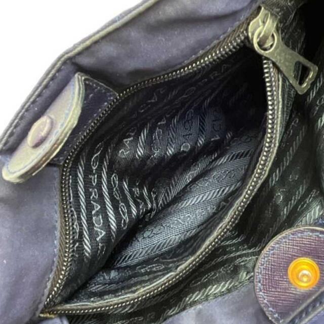 PRADA(プラダ)の◆◆PRADA プラダ キルティング　チェーン　ショルダーバッグ　ショルダー紐切れあり ネイビー レディースのバッグ(その他)の商品写真