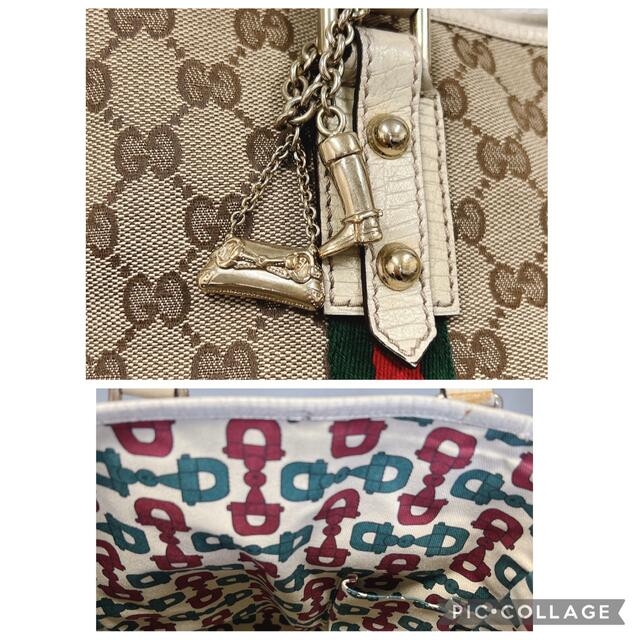 Gucci(グッチ)の※販売済み グッチ シェリーライン アイボリー ベージュ トートバッグ 正規品 レディースのバッグ(トートバッグ)の商品写真