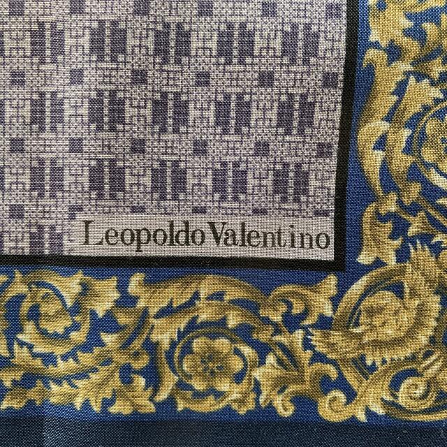 Leopoldo Valentino ハンカチ　2枚　 メンズのファッション小物(ハンカチ/ポケットチーフ)の商品写真