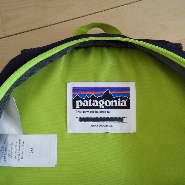 patagonia(パタゴニア)のKIDS パタゴニア リュック 15Ｌ キッズ/ベビー/マタニティのこども用バッグ(リュックサック)の商品写真