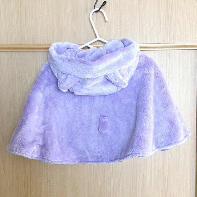 ANNA SUI mini(アナスイミニ)のともいち様専用　ANNA SUI mini 猫耳ケープ（ポンチョ） キッズ/ベビー/マタニティのベビー服(~85cm)(その他)の商品写真