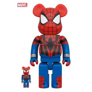 ベアブリック(BE@RBRICK)のBE@RBRICK SPIDERMAN BEN REILLY 100％ 400％(アメコミ)