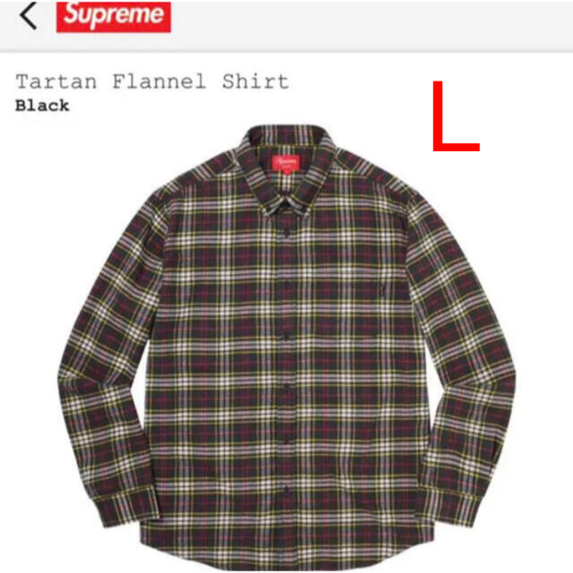 L Supreme Tartan Flannel Shirt シュプリーム