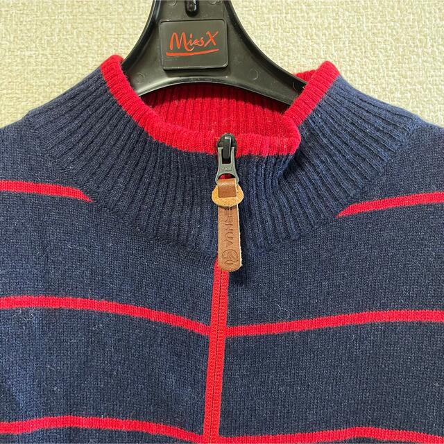 ハイネックジップセーター メンズのトップス(ニット/セーター)の商品写真
