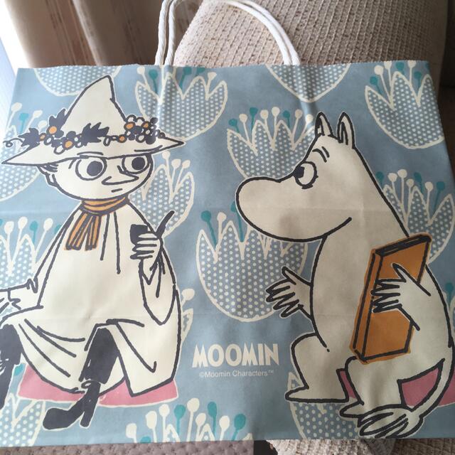 MOOMIN(ムーミン)のムーミン×シュガーバターの木　缶・紙袋のみ エンタメ/ホビーのおもちゃ/ぬいぐるみ(キャラクターグッズ)の商品写真