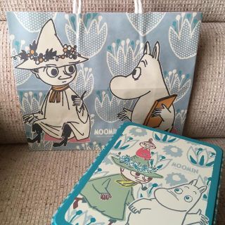 ムーミン(MOOMIN)のムーミン×シュガーバターの木　缶・紙袋のみ(キャラクターグッズ)