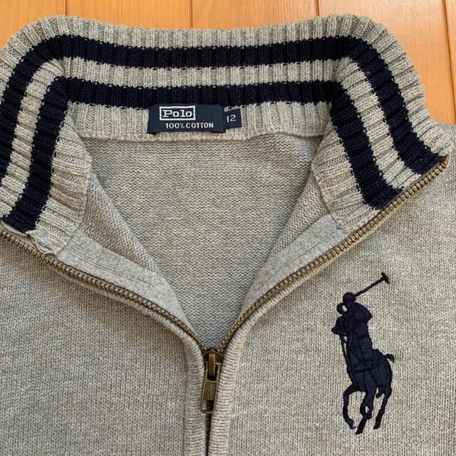 POLO RALPH LAUREN(ポロラルフローレン)のラルフローレン カーディガン size12 キッズ/ベビー/マタニティのキッズ服男の子用(90cm~)(カーディガン)の商品写真