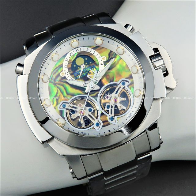 高級自動巻☆ダブルオープンハート INVICTA Reserve 39575 - 腕時計