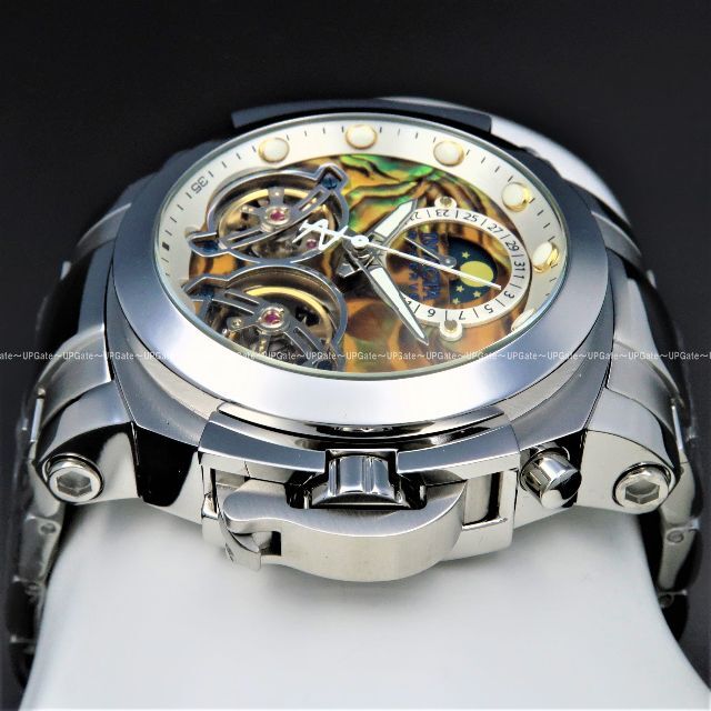 高級自動巻★ダブルオープンハート INVICTA Reserve 39575