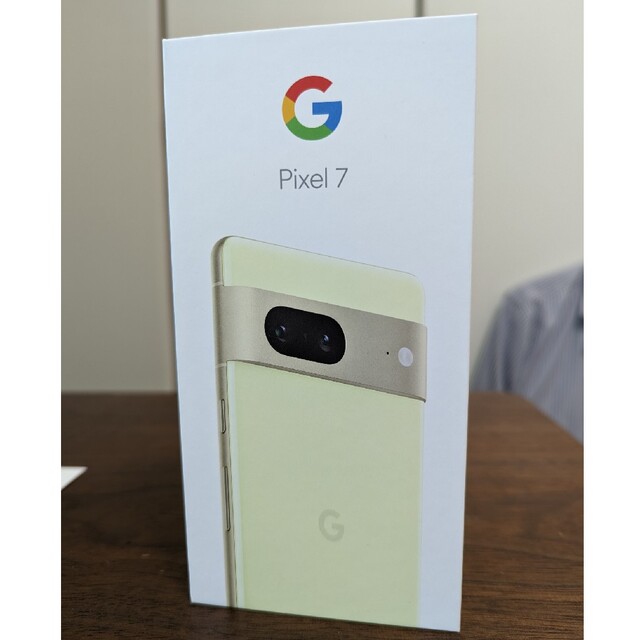 【新品】Google Pixel7 Lemon grass 128GB