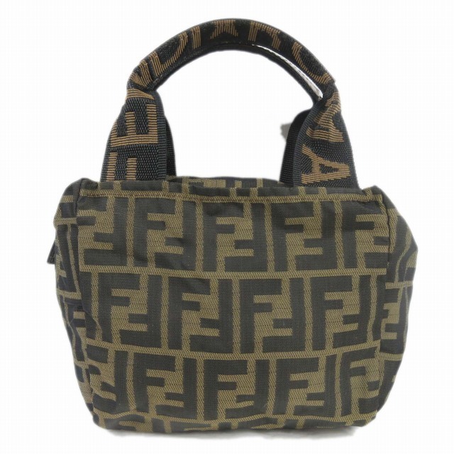 安心の関税送料込み 【お値下げ】FENDI フェンディ ズッカ ミニトート