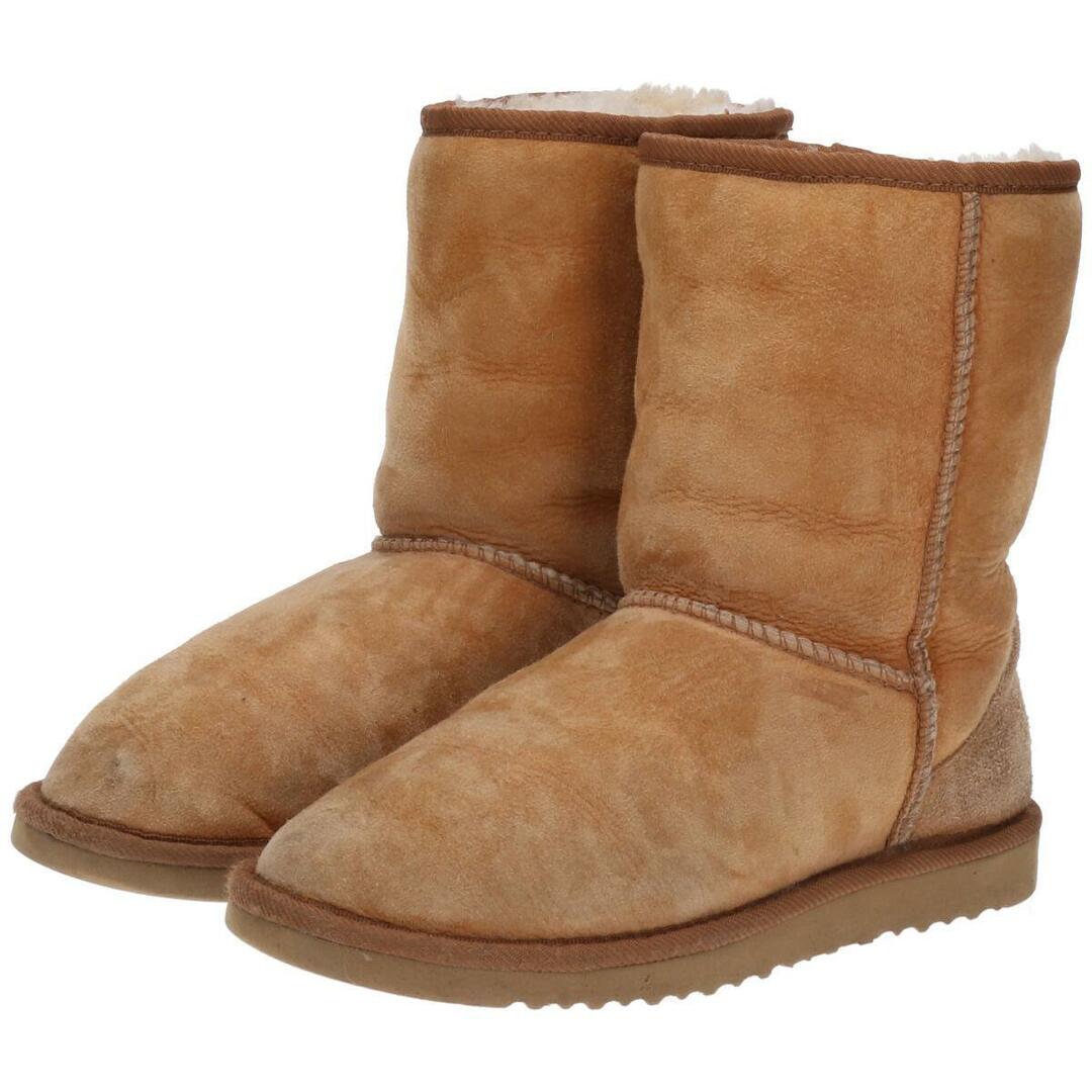 アグ UGG CLASSIC SHORT ムートンブーツ 6 レディース23.0cm /saa006848