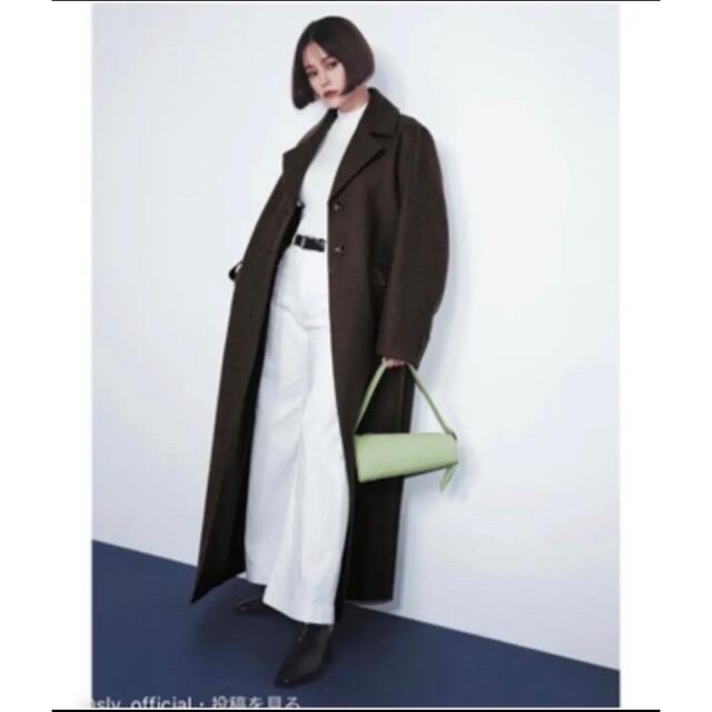 SLY - 【e/s】LONG WOOL TOUCH コート、ブラウン【本日限定お値下げ ...