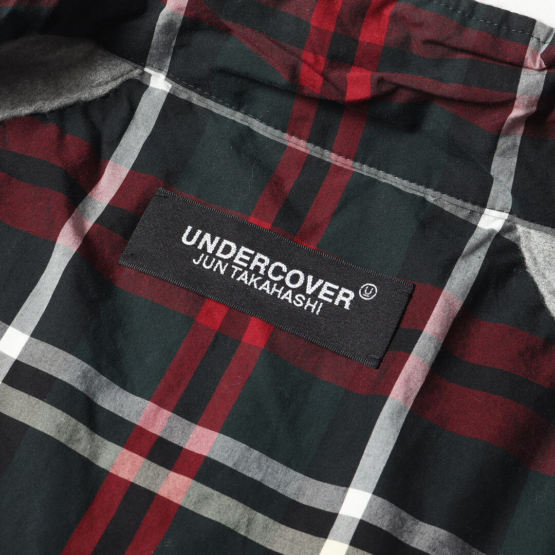 UNDERCOVER アンダーカバー ジャケット 圧縮ウール スイングトップ ジャケット 18AW トップグレー 3 アウター ブルゾン 【メンズ】