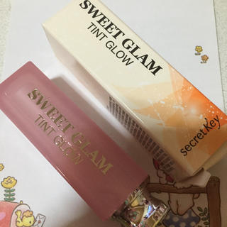 シークレットキー(Secret Key)のお値下げ！美品 シークレットキーティントグロウ(口紅)