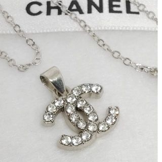 シャネル ネックレスの通販 8,000点以上 | CHANELのレディースを買う 海外規格 レアシャネル CHANEL プレートネックレス ボールチェーン シルバー 99A ネックレス