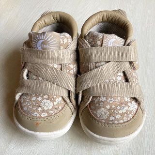 IFME イフミー nature キネティック花柄 スニーカー BEIGE(スニーカー)