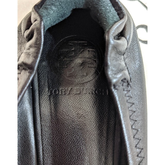 Tory Burch(トリーバーチ)のTORY BURCH トリーバーチ フラットシューズ 黒 ブラック 23cm レディースの靴/シューズ(バレエシューズ)の商品写真