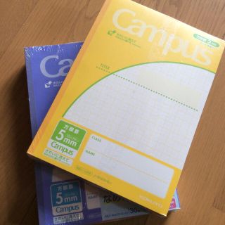 Campus5mm方眼ノート10冊✖️2セット(ノート/メモ帳/ふせん)