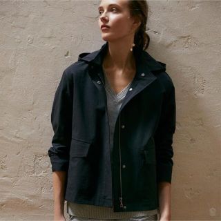 theory luxe 20SS ショート丈 フーデットブルゾン