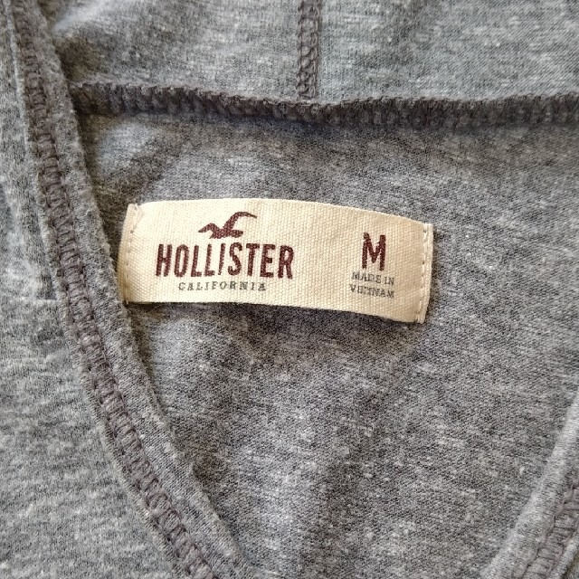 Hollister(ホリスター)のホリスター　フード付き長袖Tシャツ レディースのトップス(Tシャツ(長袖/七分))の商品写真