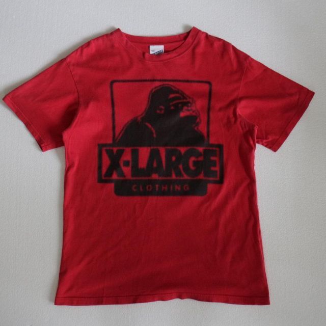 XLARGE(エクストララージ)のX-LARGE エクストララージ 半袖 Tシャツ M レッド 赤 ゴリラ メンズのトップス(Tシャツ/カットソー(半袖/袖なし))の商品写真